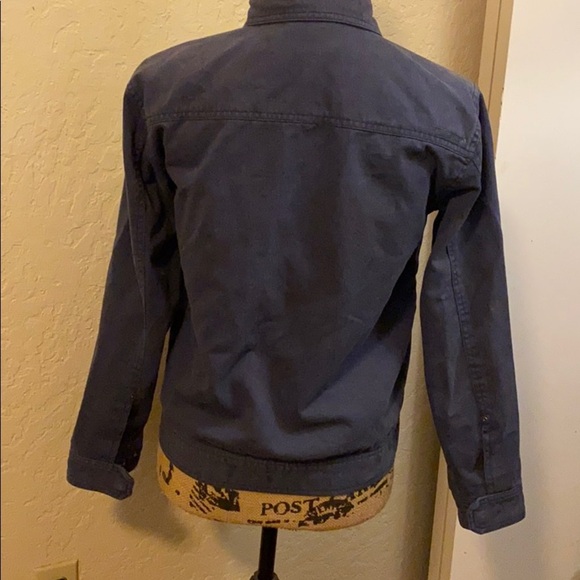 Boys Quicksilver navy twill jacket - Picture 4 of 9